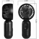 thumbnail image 2 of 2Packs of Portable Handheld Mini Fans, USB Rechargeable Personal Fan, Battery Operated Small Hand Held Fan with 3 Speeds, 2 of 5