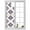 Purple, variant on Purple Aztec Window Privacy Film, Southwest Boho Abstract Gray Geometric Static Cling UV Sun Blocking Heat Control Window Tint Day and Night, Non-Adhesive One Way Windows Privacy Cover 17.7''x78.7''