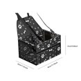 thumbnail image 3 of Bolsa de asiento de coche plegable gato perro asiento elevador hamaca cojín Oxford accesorios para perros Ehuebsd Libre de BPA, 3 of 6