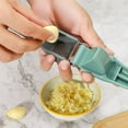 thumbnail image 6 of sdhkgrrt Manual Garlic Masher, Handheld Garlic Press, Stainless Steel Garlic Crusher, Kitchen Garlic Grinder, Garlic Mincing Tool, Cooking Prep Tool, 6 of 9