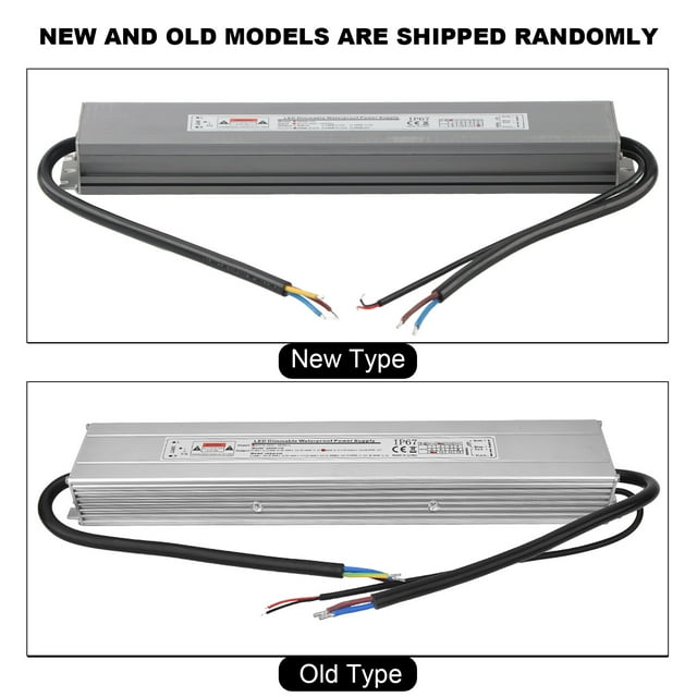 Atenuación 2 En 1 LED Impermeable SCR/0-10V Fuente De Alimentación De Atenuación AC170~260V50/60Hz Entrada 12V Salida 16.67A 200W
