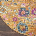 thumbnail image 4 of Nourison Passion Floral Sunburst 5'3" x Round Area Rug, (5 Round), 4 of 8