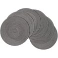 thumbnail image 1 of Set of 6 braided rounded individual tablecloths, rounded individual cotton cotton tablecloths, heat -resistant Christmas manager, individual tablecloth decoration for restaurant., 1 of 5