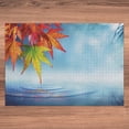 thumbnail image 5 of Ambesonne Fall Leaves Jigsaw Puzzle Durable Cardboard, Water Dripping on Lake, 1000 pcs, Multicolor, 5 of 5