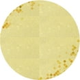 thumbnail image 1 of Ahgly Company Tapis Rond Lavable en Machine Intérieur Transitionnel Jaune Soleil, 7 Pieds Rond, 1 of 7