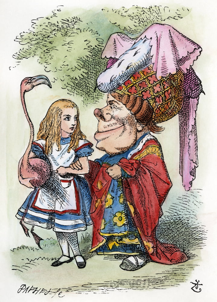 Alice In Wonderland 1865Nalice And The Duchess Illustration By John ...
