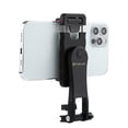 thumbnail image 2 of 360 Degree Rotating Mobile Phone Clip Multi-function Live Broadcast Horizontal Vertical Selfie Stick Cellphone Holder Tripod black, 2 of 5