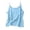 Blue, variant on Women's Retro Thin Linen Inner Top Vest Yellow XXL