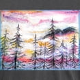 thumbnail image 3 of CafePress - Landscape, Colorful Art! T Shirt - Mens Comfort Colors Shirt, 3 of 5
