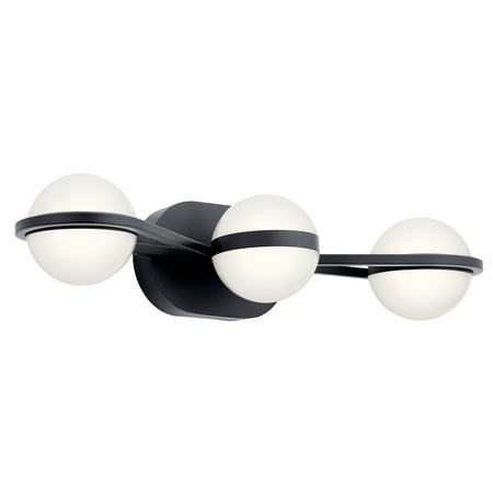 

Kichler 85092 Brettin 3 Light 24 Wide Led Bathroom Vanity Light - Black