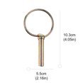 thumbnail image 2 of FUTUREORYY 10pcs Quick Disconnect Lynch Pin Locking Pin Carbon Steel Assorted Color Heavy Duty Use Farmers, 2 of 8