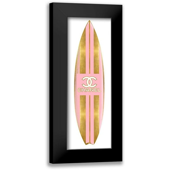 Blake, Madeline 7x14 Black Modern Framed Museum Art Print Titled - Fashion Surfboard IV