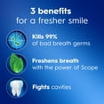 thumbnail image 2 of Pasta de dientes Crest Complete Whitening + Scope, paquete triple, 2 of 9