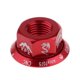 thumbnail image 4 of Tuerca de brida M10 de aleación de aluminio para el eje de engranaje fijo del eje trasero rojo, 4 of 9