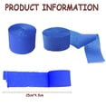 thumbnail image 2 of Serpentinas de papel de 6 uds (4,5 CM x 25M/rollo), serpentinas de papel, papel serpentina para decoraciones de fiesta, bodas, festivales, 2 of 6