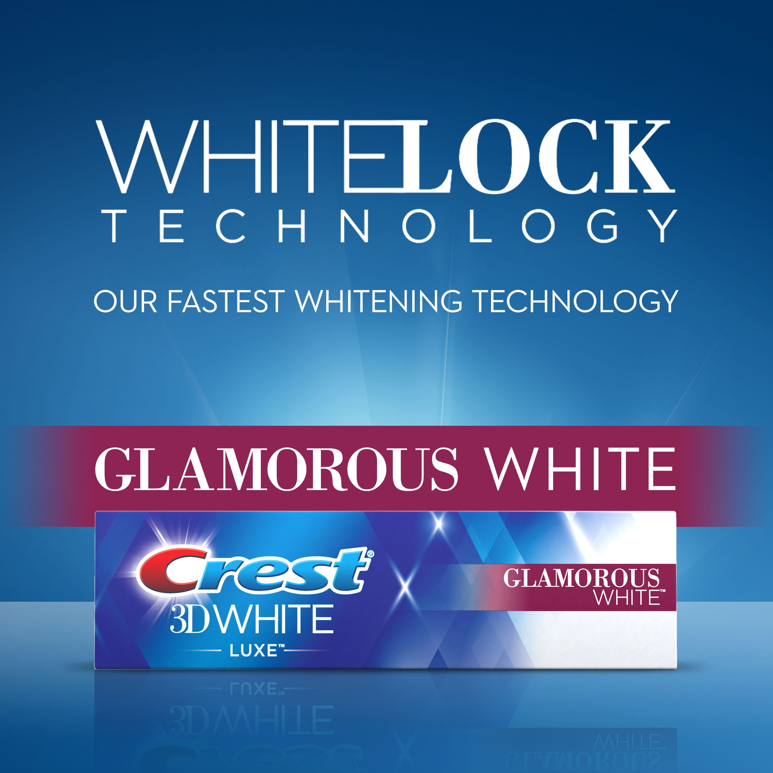 Crest 3D White Luxe Glamorous White Toothpaste, 3.5 oz, 2 Pack