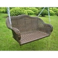 thumbnail image 3 of International Caravan Monaco Resin Patio Hanging Swing-White, 3 of 6