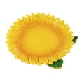thumbnail image 2 of Assiette en Résine pour Fruits Secs Plateau de Service Assiette à Collation Assiettes de Rangement Plantes Simulées Plat à Noix (Tournesol Coloré), 2 of 8