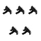 thumbnail image 1 of Eigraketly 10 Pieces Cabinet Leg Clips Detachable Foot Fastener Furniture Clasp Base Plinth Removable Kickplate Clamp Brackets Accessories Type2 Eigraketly CBP115531, 1 of 3