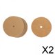 thumbnail image 1 of Almohadillas De Repuesto Para Lijadora De Punta Para Taco De Billar, Accesorios Para Tacos De Billar, 2x12 Uds., 1 of 8