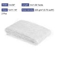 thumbnail image 2 of 2 Pcs Fiberglass Mat, 0.75 Oz Fiberglass Chopped Strand Mat 1x1m(39'' Wide x 1.09yd Long) for Cars Boats Repair, 2 of 6