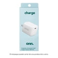 thumbnail image 3 of Cargador Onn de Pared 30W 1 Puerto Tipo C, Tecnología Power Delivery y Nitruro de Galio, Blanco, 3 of 4