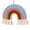 No. 4 color, variant on Rainbow Wall Hanging, Woven Rainbow Wall Decor for Girls Nursery Bedroom Playroom Baby Room Decor - No. 2 color