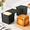 Black, variant on Mini Pullman Loaf Pan With Lid 2-pack 4 Inch Square