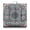 Abstract, variant on Desert Style Meditation Pouf - Oversized Square Floor Pillow, Retro Cactus Design, 9-Point Tufting for Even Filling, Ideal for Office or Living Room