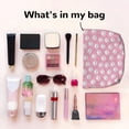 thumbnail image 3 of Picia Cute Cat Printed Cosmetic Bags for Women Makeup Bag Large Capacity Purse Travel Toiletry Zipper Storage Pouch Make up Brushes Organizer for Gifts, 3 of 6