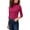 Berry, variant on Women's Clarissa Solid Roll Neck Jersey Top (Navy, 2/X-Small)