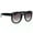 Black, variant on Oversized Round Circle Neutral Lens Mod Adult Sunglasses Women