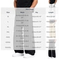 thumbnail image 3 of Admvng Men's Cargo Pants Big & Tall Casual Wide Leg Outdoor Pants with Pockets, 3 of 6