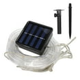 thumbnail image 2 of Solar Rope String Lights Waterproof High Brightness LED Solar String Lights for Garden Balcony Christmas Decoration White Light, 2 of 5