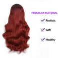 thumbnail image 5 of NumWeiTong Curly Wig Human Hair,Curly Wig With Bangs for Girls Daily Party Use,Red Curly Wig Human Hair,Wig Women's Wavy Long Curly Hair With Natural Bangs In The Center,28 Inches, 5 of 5