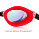 thumbnail image 3 of Gafas de natación profesionales Wave de silicona, impermeables, antivaho, HD, para hombres y mujeres, gafas de natación con marco grande, 3 of 3