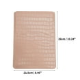 thumbnail image 4 of Unique Bargains 1 Set 10.9" Crocodile Pattern Tablet and Laptop Sleeve with Accessories Pouch Pink, 4 of 6