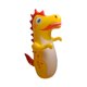 thumbnail image 5 of Saco de boxeo inflable para niños, juguete de dinosaurio 3D, para gimnasio interior, para niños y niñas Amarillo, 5 of 8
