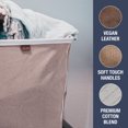 thumbnail image 5 of Collapsible Laundry Basket LUXE (300D) - Navy Noir/Cream (2PK), 5 of 8