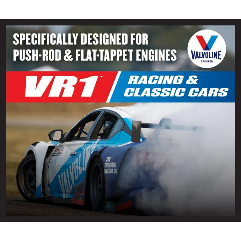 Valvoline VR1 Racing Full Synthetic 20W-50 Motor Oil 1 QT