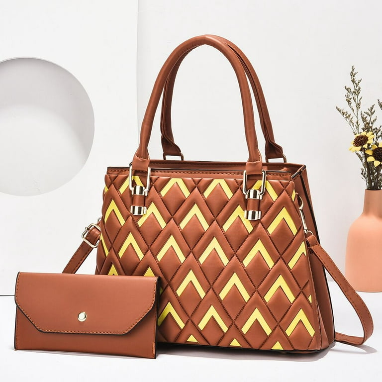 Cocopeaunts Women's Designer Plaid Handbag