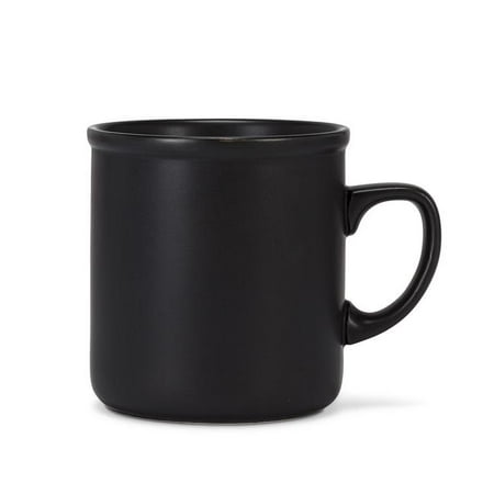 

3.5 in. Stoneware Classic Mug Matte Black