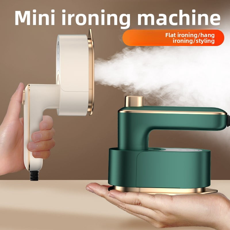 3-in-1 Mini Foldable Handheld Garment Steamer - Flat, Hanging, and Angled Steaming - 30-Second Quick Steam Release - Anti-Scald Base - A handy wrinkle remover for home, travel, and dormitory use