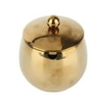 thumbnail image 3 of Large Stainless Steel Sugar Bowl Spice Jar With Lid Storage For Salt Candy Coffee Dishwasher Safe Gold, 3 of 5