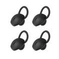 thumbnail image 3 of Cache-Oreilles en Silicone pour Écouteurs Compatible avec Huawei B5 Noir Ensemble de 4 Pcs, 3 of 8
