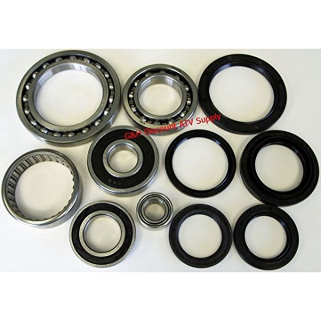 Kit de Différentiel Arrière & Roulement d'Essieu & Joints pour Yamaha YFM 400 450 Kodiak et Wolverine