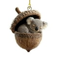 thumbnail image 2 of Forest Animal Acorn Ornaments Cozy Forest Christmas Ornaments, 2026 New Pine Cone Animal Decoration, Woodland Creature Hanging Ornament, Hanging Ornament for Home Decor(E), 2 of 6