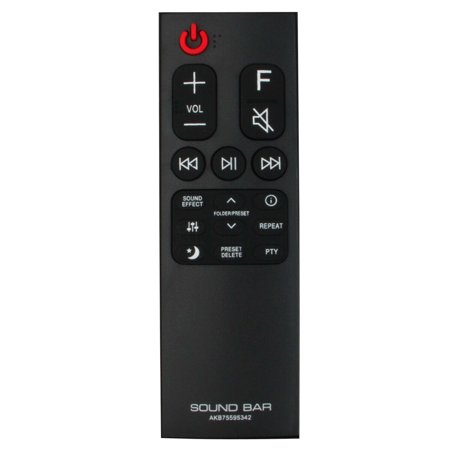 AKB75595342 Replace Remote Control for LG Sound Bar SL5Y SL6Y SL7Y SN6Y SL6YF