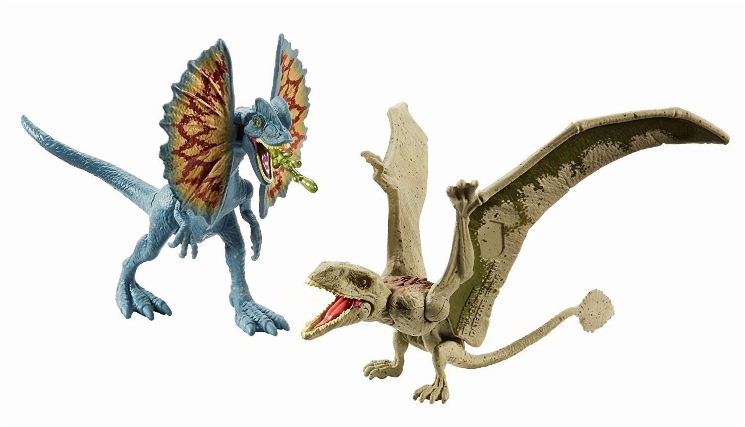 Jurassic World Fallen Kingdom Dilophosaurus & Dimorphodon Action Figure