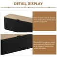 thumbnail image 2 of Shisuyan Cord Organizer Box Cord Organizer Black Plastic 1Pcs 34x14Cm, 2 of 8